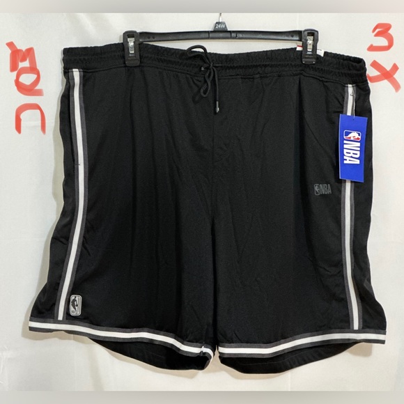 NBA Men's Black Shorts - Picture 1 of 5
